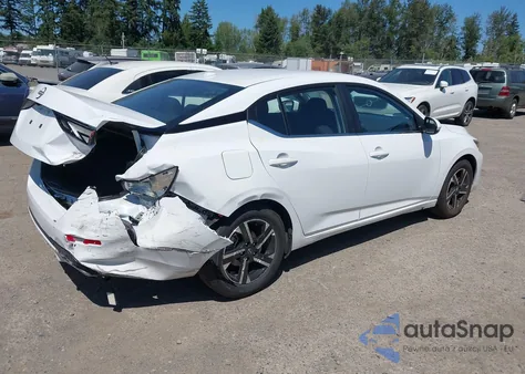 2025 Nissan Sentra Sv из США, поврежденный, VIN 3N1AB8CV8SY302801